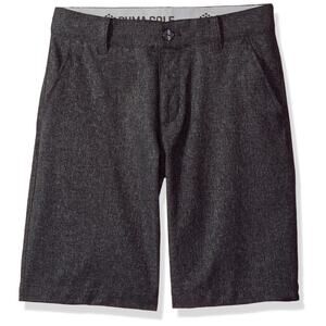 PUMA Golf Heather Pounce Performance Shorts Boys Size Large
